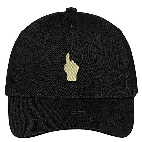 Trendy Apparel Shop The Man Upstairs Embroidered Cap Premium Cotton Dad Hat