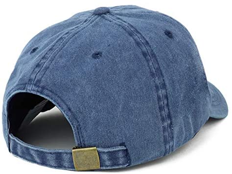 Trendy Apparel Shop XXL Yes Daddy Embroidered Unstructured Washed Pigment Dyed Baseball Cap
