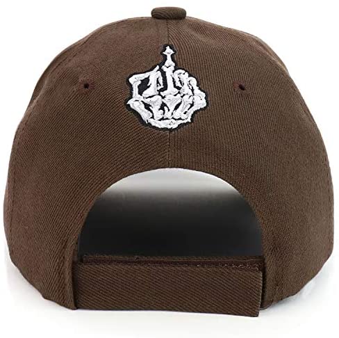 Trendy Apparel Shop Skeleton Middle Finger Embroidered Baseball Cap