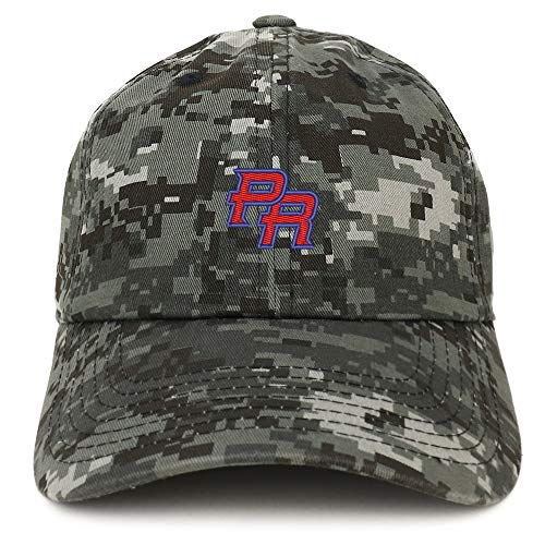 Trendy Apparel Shop Puerto Rico PR Small Embroidered Soft Crown 100% Brushed Cotton Cap