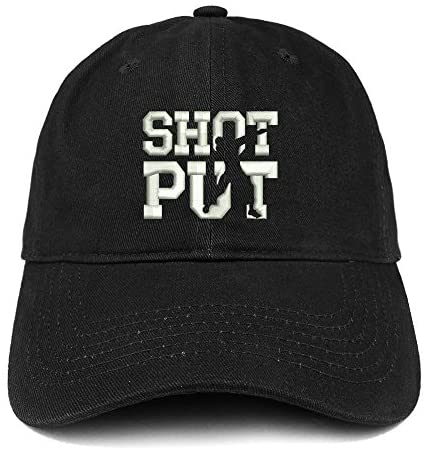 Trendy Apparel Shop Shot Put Quality Embroidered Low Profile Brushed Cotton Dad Hat Cap