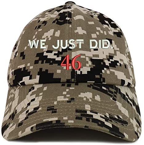 Trendy Apparel Shop We Just Did 46 President 2020 Celebration Brushed Cotton Cap