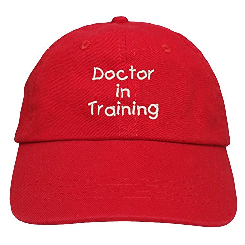Trendy Apparel Shop Doctor In Training Embroidered Youth Size Cotton Baseball Cap