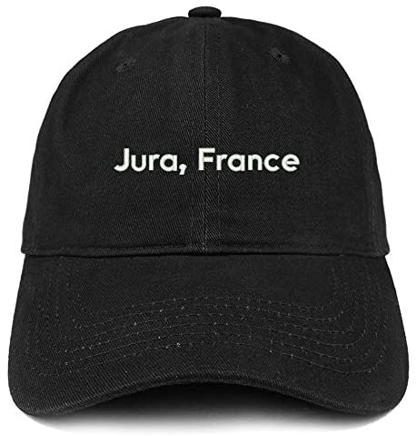 Trendy Apparel Shop Jura France Embroidered Cotton Unstructured Dad Hat