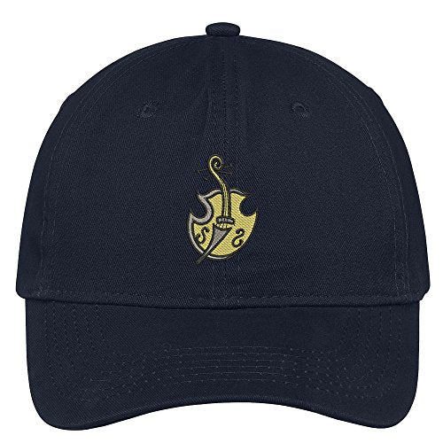 Trendy Apparel Shop Cello Embroidered Low Profile Soft Cotton Brushed Baseball Cap