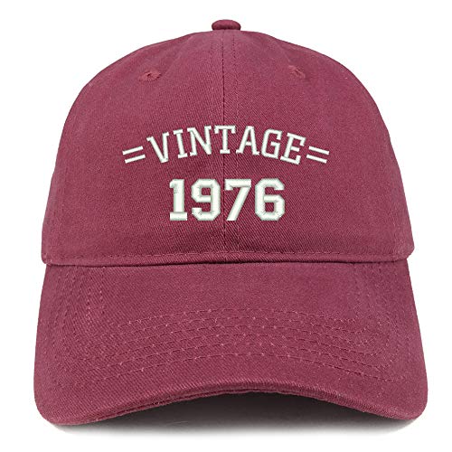 Trendy Apparel Shop Vintage 1976 45TH Birthday Baseball Cap