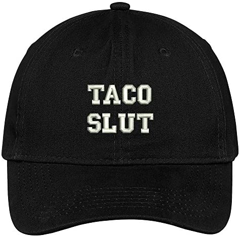 Trendy Apparel Shop Taco Slut Embroidered Cap Premium Cotton Dad Hat