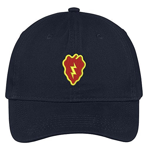 Trendy Apparel Shop 25th Infantry Embroidered Low Profile Soft Cotton Brushed Baseball Cap
