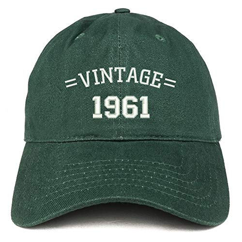 Trendy Apparel Shop Vintage 1961 60th Birthday Baseball Cap