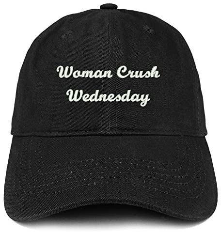 Trendy Apparel Shop Woman Crush Wednesday Embroidered Soft Cotton Dad Hat