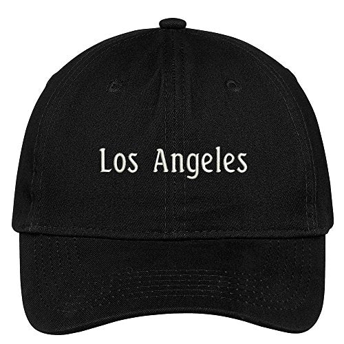Trendy Apparel Shop Los Angeles City Embroidered Low Profile 100% Cotton Adjustable Cap -