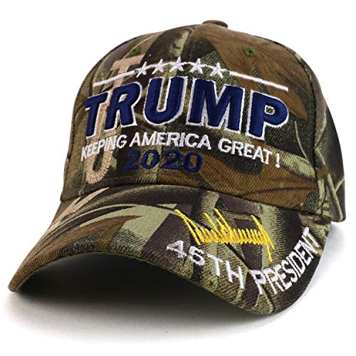 Trendy Apparel Shop Assorted Trump 2020 Keep America Great Embroidered Design Baseball Cap