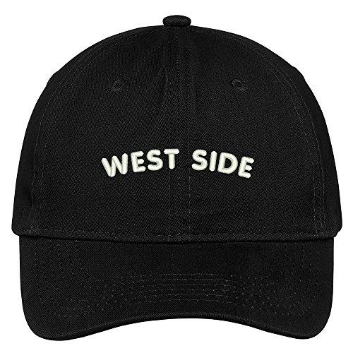 Trendy Apparel Shop West Side Embroidered Soft Cotton Adjustable Cap Dad Hat