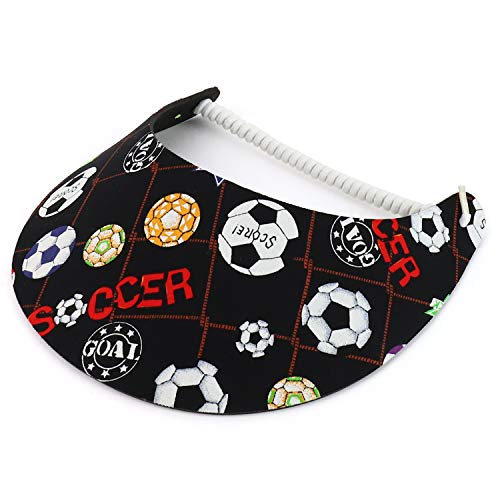 Trendy Apparel Shop Sports Competition Design Elastic String Coil Foam Sun Visor
