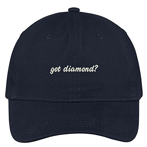 Trendy Apparel Shop Got Diamond? Embroidered Adjustable Cotton Cap