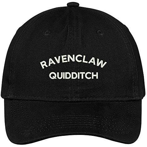 Trendy Apparel Shop Ravenclaw Quidditch Embroidered Soft Cotton Adjustable Cap Dad Hat
