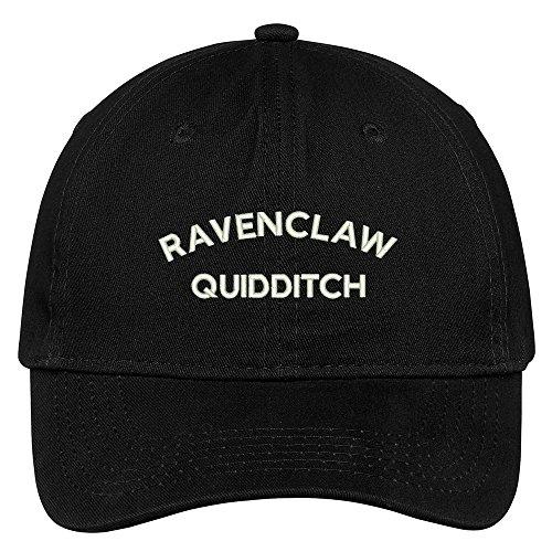 Trendy Apparel Shop Ravenclaw Quidditch Embroidered Soft Cotton Adjustable Cap Dad Hat