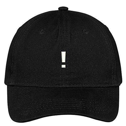 Trendy Apparel Shop Exclamation Point Embroidered Dad Hat Adjustable Cotton Baseball Cap