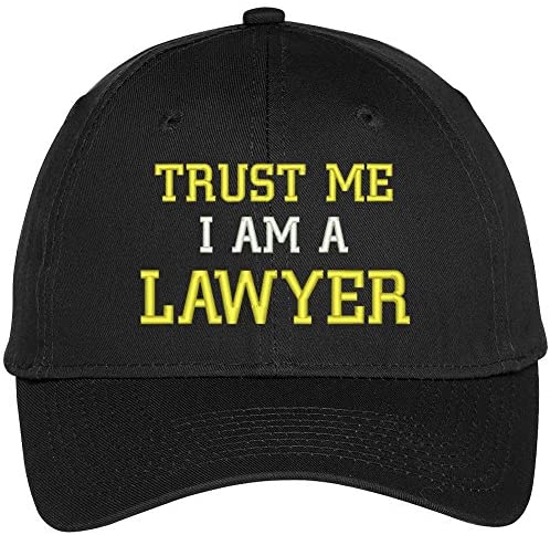 Trendy Apparel Shop Trust Me I'm A Lawyer Embroidered Twill Baseball Cap