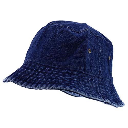 Trendy Apparel Shop Cotton Denim Bucket Hat