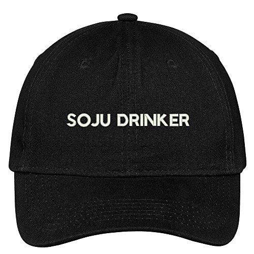 Trendy Apparel Shop Soju Drinker Embroidered Low Profile Cotton Cap Dad Hat