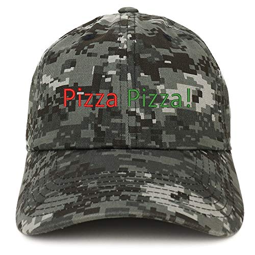 Trendy Apparel Shop Pizza Pizza Embroidered Unstructured Cotton Dad Hat
