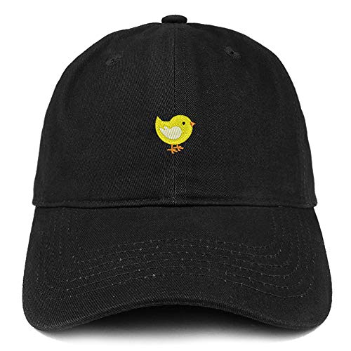 Trendy Apparel Shop Chick Embroidered Soft Crown 100% Brushed Cotton Cap