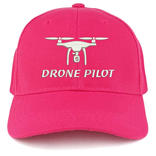 Trendy Apparel Shop Drone Pilot Embroidered Youth Size Kids Structured Baseball Cap