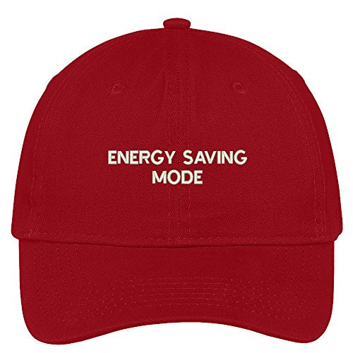 Trendy Apparel Shop Energy Saving Mode Embroidered Soft Low Profile Adjustable Cotton Cap
