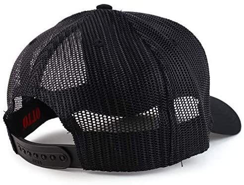 Trendy Apparel Shop Don't Tread on Me Embroidered Mesh Back Baseball Cap