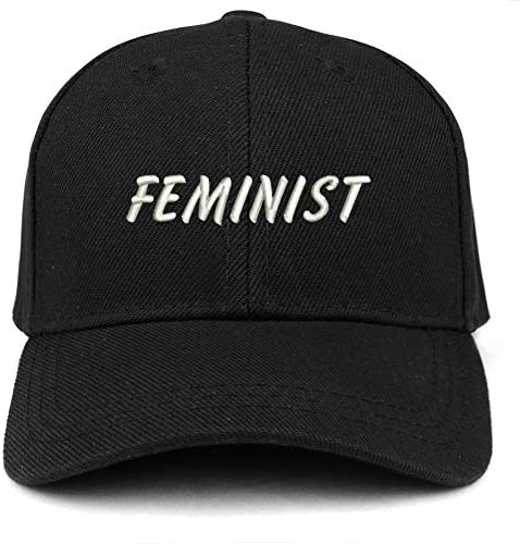 Trendy Apparel Shop Feminist Embroidered Youth Size Kids Structured Baseball Cap