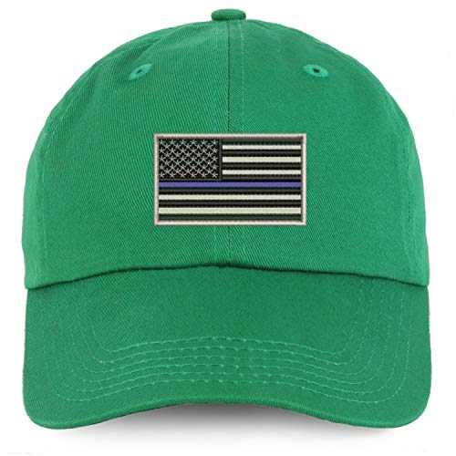 Trendy Apparel Shop Youth USA TBL Flag Unstructured Cotton Baseball Cap