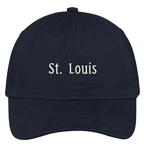 Trendy Apparel Shop St Louis City Embroidered Low Profile 100% Cotton Adjustable Cap