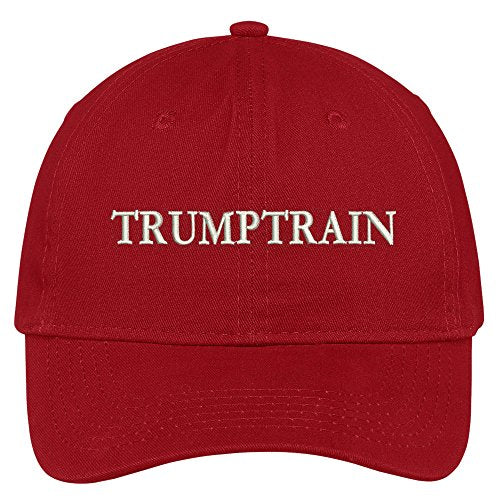 Trendy Apparel Shop Trumptrain Embroidered Soft Crown 100% Brushed Cotton Cap