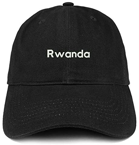 Trendy Apparel Shop Rwanda Embroidered Cotton Unstructured Dad Hat