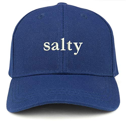 Trendy Apparel Shop Salty Embroidered Youth Size Kids Structured Baseball Cap