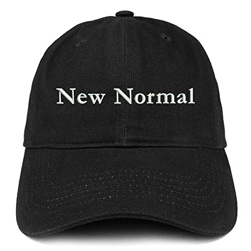 Trendy Apparel Shop New Normal Embroidered Soft Crown Cotton Cap