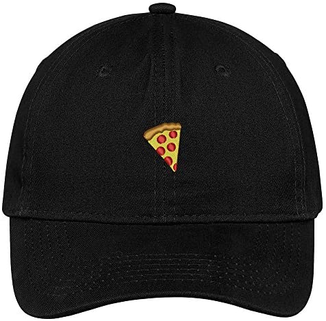Trendy Apparel Shop Pizza Embroidered Dad Hat Adjustable Cotton Baseball Cap
