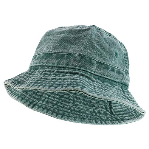 Trendy Apparel Shop 100% Cotton Pigment Dyed Washed Bucket Hat
