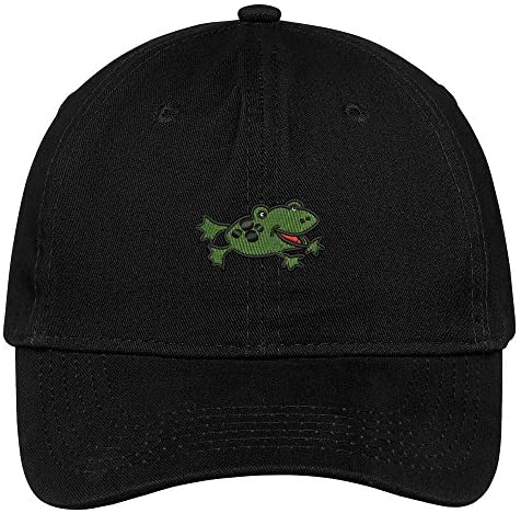 Trendy Apparel Shop Frog Embroidered Cap Premium Cotton Dad Hat