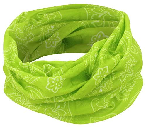 Trendy Apparel Shop Multifunctional Paisley Balaclava Head Gear