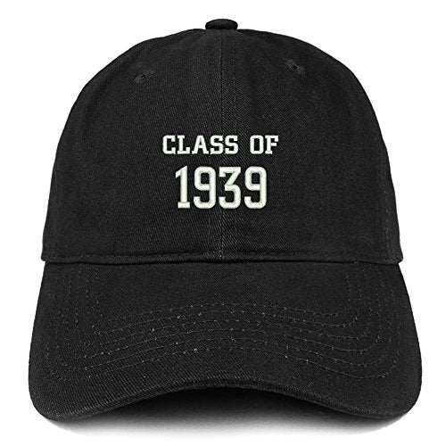 Trendy Apparel Shop Class of 1939 Embroidered Reunion Brushed Cotton Baseball Cap