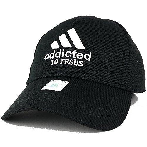 Trendy Apparel Shop Addicted to Jesus Embroidered Christian Theme Adjustable Baseball Cap