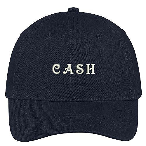 Trendy Apparel Shop Cash Embroidered Cap Premium Cotton Dad Hat