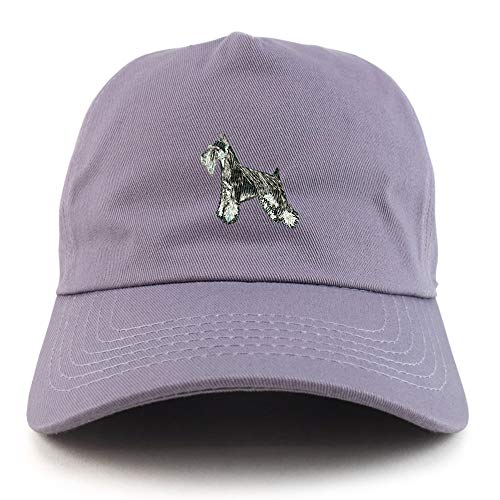 Trendy Apparel Shop Miniature Schnauzer Dog Unstructured 5 Panel Baseball Cap
