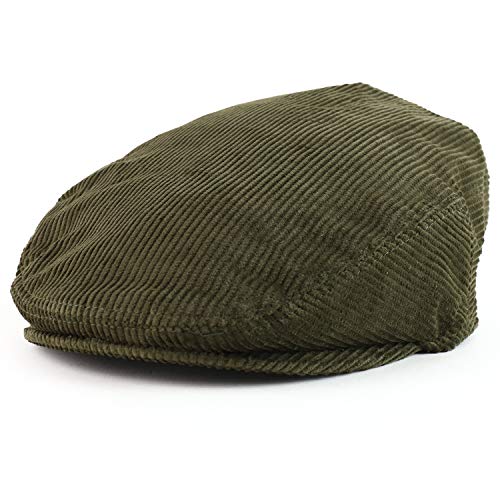 Trendy Apparel Shop Youth Kid's Stretchable Elastic Corduroy Ivy Cap