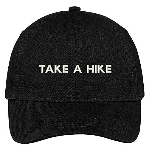 Trendy Apparel Shop Take A Hike Embroidered Brushed Cotton Adjustable Cap Dad Hat