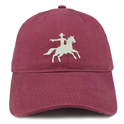 Trendy Apparel Shop Shooting Cowboy Soft Crown 100% Brushed Cotton Cap