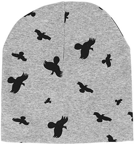 Trendy Apparel Shop Infant to Toddler Animal Silhouette Printed Winter Beanie and Scarf Set