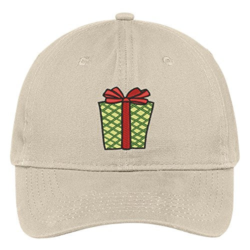 Trendy Apparel Shop Embroidered Christmas Themed Cotton Baseball Cap
